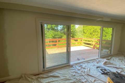 Wall Fix and Repair Around The New Window Install in Etobicoke, Toronto